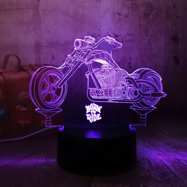 Motorcycle colorful 3D lights - Image 3