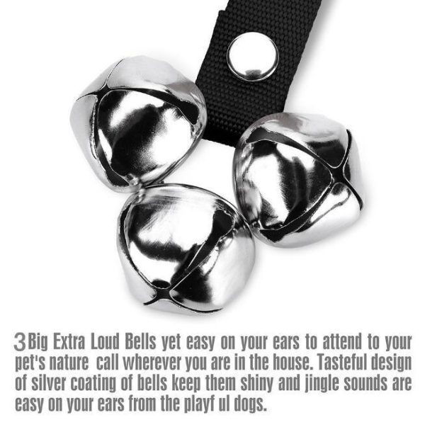 Dog Doorbells for Dog Training And Housebreaking Clicker Training Door Bell - Image 3