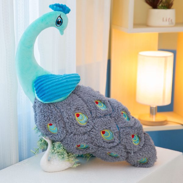 Peacock pillow - Image 4