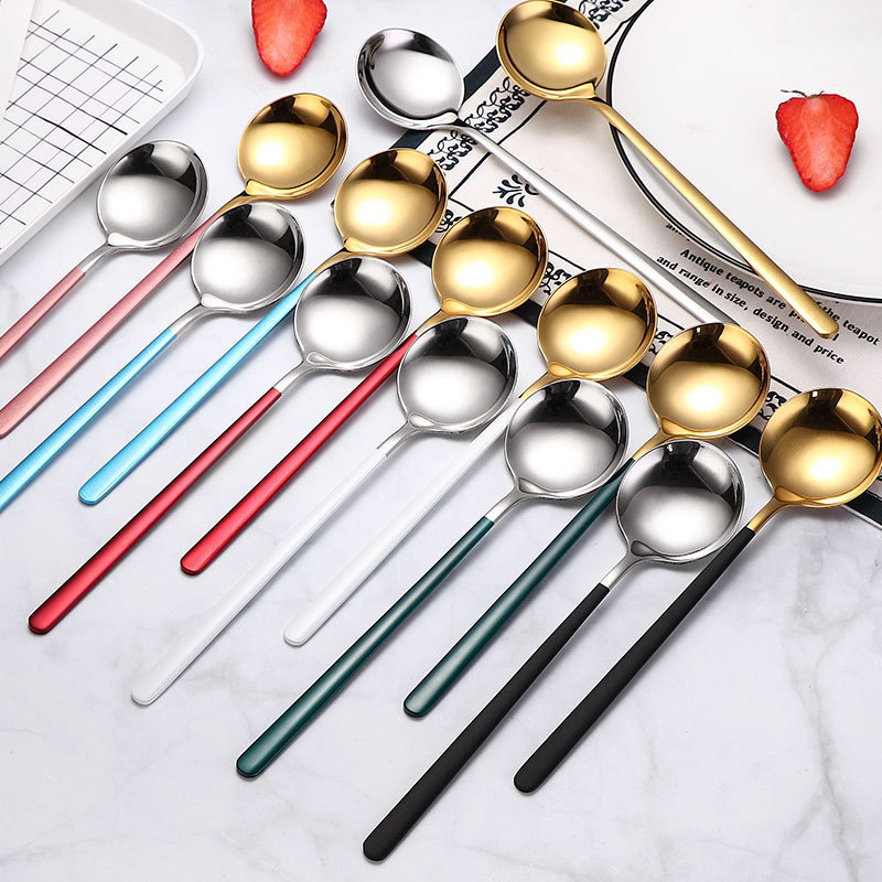 Stainless steel spoon