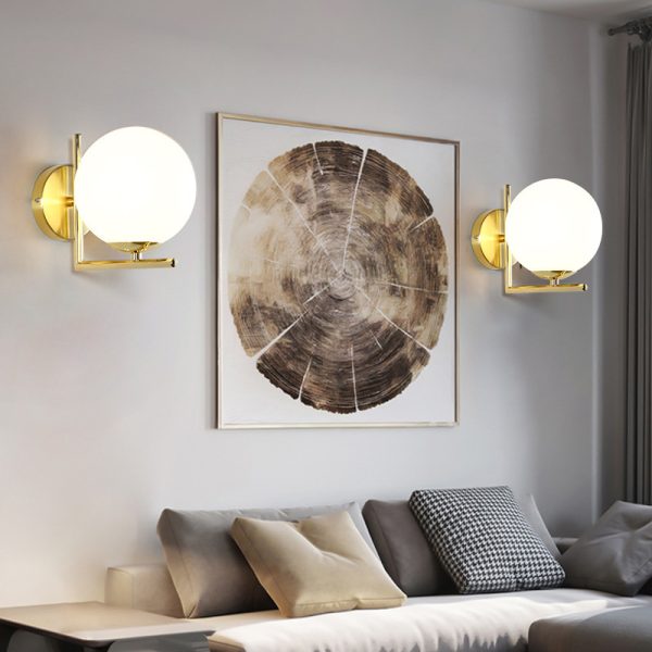 Modern Minimalist Light Luxury Round LED Wall Lamp - Image 4