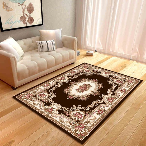 European crystal velvet digital printing living room carpet mat wholesale new children's crawling carpet disposable carpet - Image 3