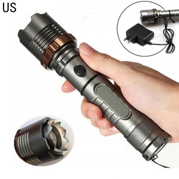 T6 aluminum alloy rotating focusing flashlight - Image 7