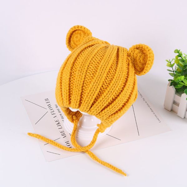 Children's Hats Handmade Knitted Woolen Hats - Image 6