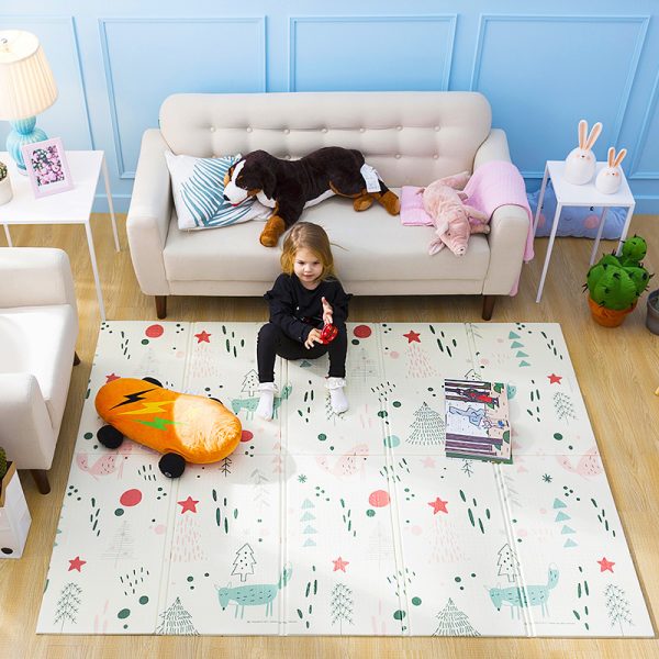 Thickening infant baby carpet crawling mat folding mat - Image 3