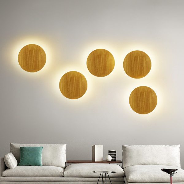 Log Art Wall Lamp - Image 6