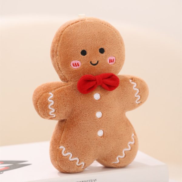 Christmas Gingerbread Man Pillow Christmas Tree Cushion - Image 4