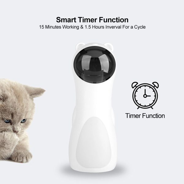 Automatic Laser Cat Toy Bear Laser Cat Toy LED Red Laser Cat Cat Toy - Image 2