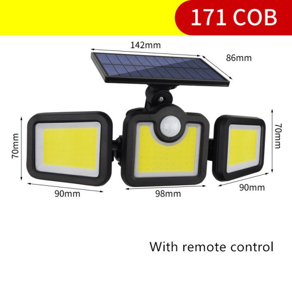 Solar Lamp Waterproof Separate Sensor Wall Lamp - Image 3