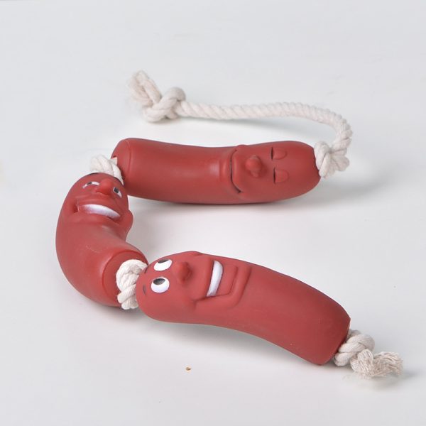 Sausage gnaws pet toys