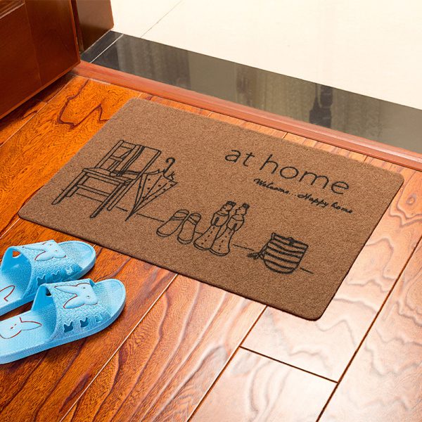 Water-Absorbent Non-Slip Rubbing Floor Mats Entrance Hall Floor Mats - Image 2