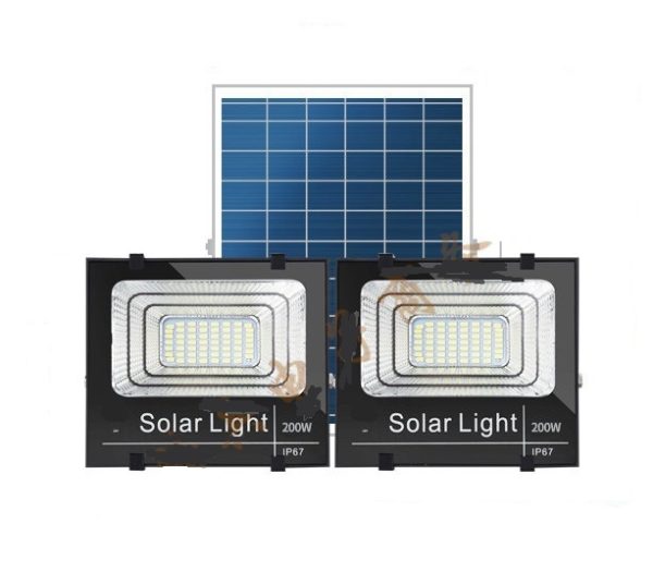 Solar Light Outdoor Courtyard Super Bright One With Two Street Lights - Image 2