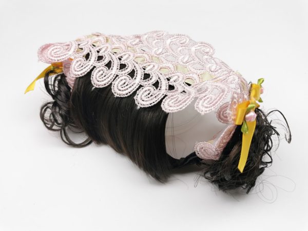 Newborn Baptism Cute Curly Hair Bundle Bangs Hair Ornament - Image 10