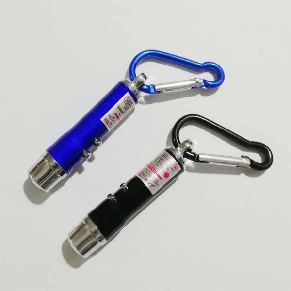 Aluminum Alloy Currency Detector Lighting Infrared Mini Three-In-One Uv Ultraviolet Flashlight Keychain Laser Light - Image 5