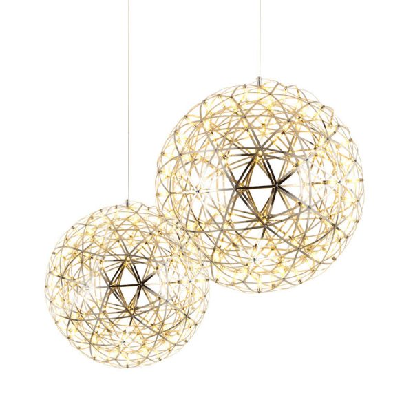 Dandelion Gypsophila Spark Ball Chandelier Creative Firework Light - Image 2