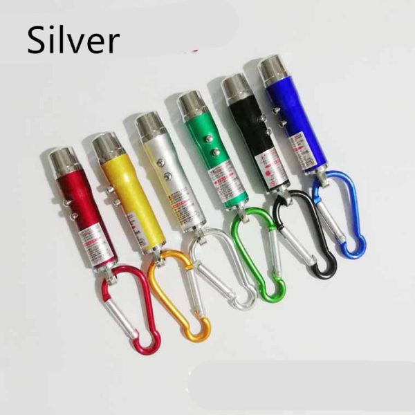 Aluminum Alloy Currency Detector Lighting Infrared Mini Three-In-One Uv Ultraviolet Flashlight Keychain Laser Light - Image 10