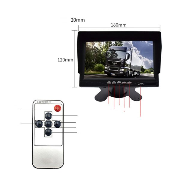 Front And Rear Dual-Recorder Ahd Non-Light Night Vision Recorder - Image 2