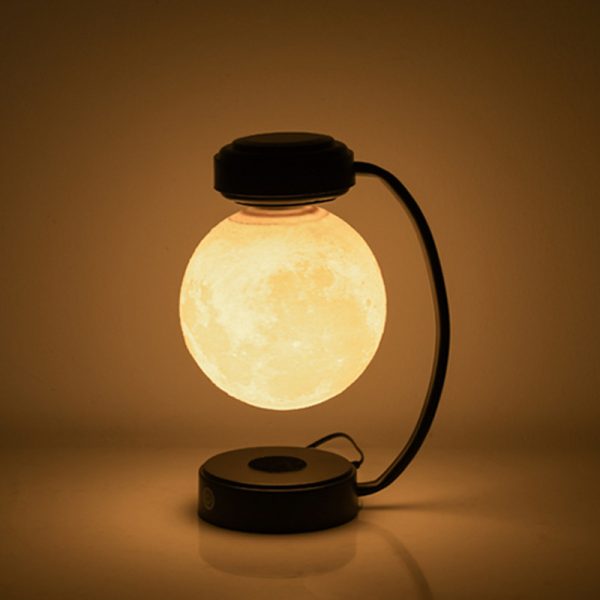 Creative Personality Magnetic Levitation Moon Lamp For home Bedside Table Lamp - Image 3