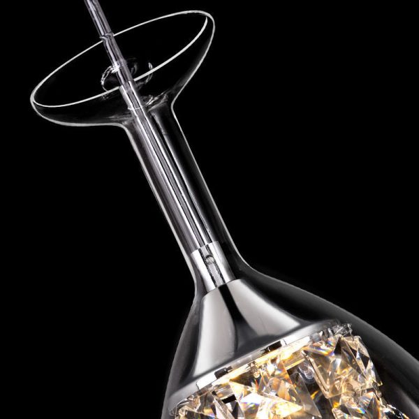 Crystal Pendant Light Fixture - Image 2