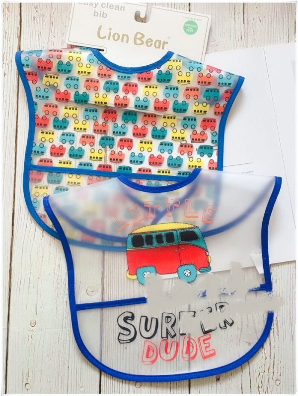 Baby Eating Waterproof Sleeveless Bib Gown - Image 7