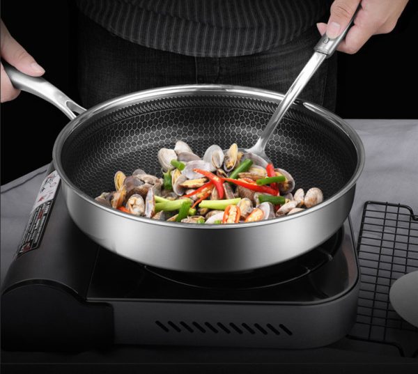 Stainless Stee Frying Pan Non-Stick Frying Pan