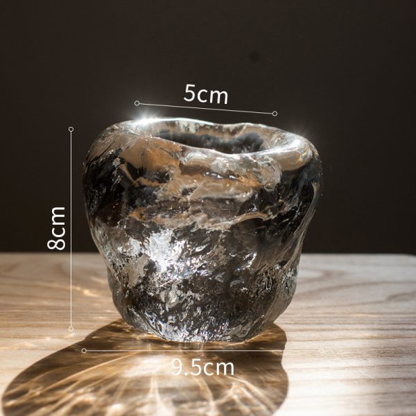 Decorative Tabletop Ornaments Glass Romantic Candle Light Cup - Image 4