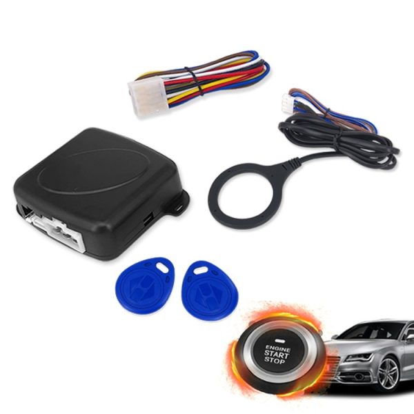 12v Car One-key Start System RfFiID Anti-theft