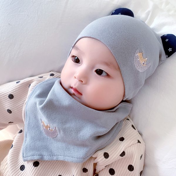 Spring Cotton Cute Baby Pullover Hat - Image 9