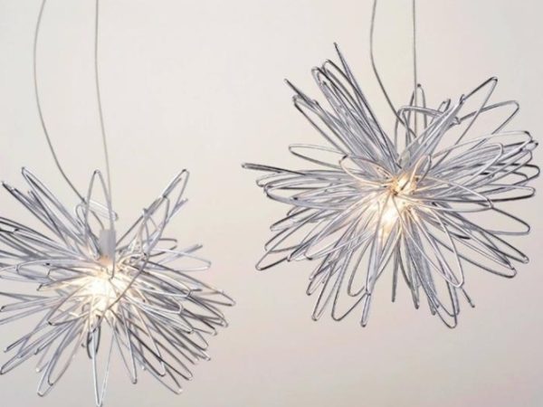 Aluminum Wire Star Moon Chandelier Restaurant Bar Bedroom Warm Lighting Simple Children'S Room Lamps - Image 8