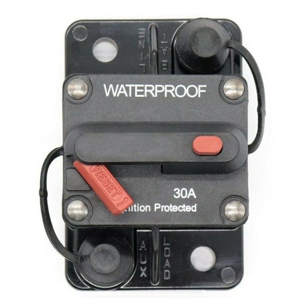 Car Overload Protection, Self-recovery Protector, Car Fuse, Manual Recovery Audio Power Circuit Breaker - Image 3