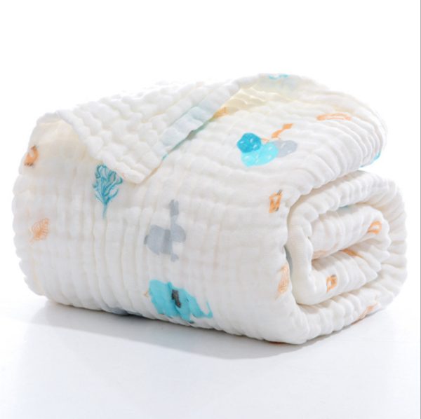 Baby Towel Children's Pure Cotton Gauze Bath Towel Six Layer Pure Cotton Super Soft Bath Towel