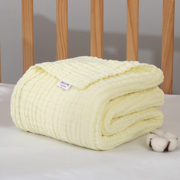 Baby Towel Children's Pure Cotton Gauze Bath Towel Six Layer Pure Cotton Super Soft Bath Towel - Image 5