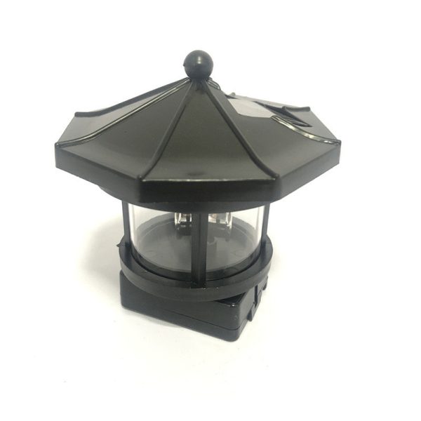 Solar Rotating Lighthouse Outdoor Courtyard Garden Lawn Decorative Lighting Landscape Light - Image 4