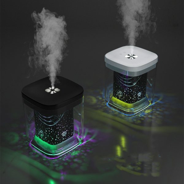 New Projection Humidifier USB Colorful Night Light Home Desktop