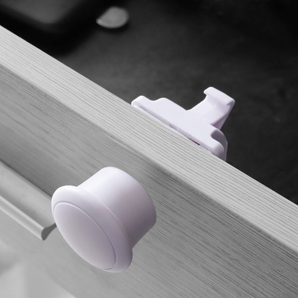 Multifunctional Baby Anti-pinch Hand Drawer Lock Child Safety Lock Protection Invisible Magnetic Lock - Image 4