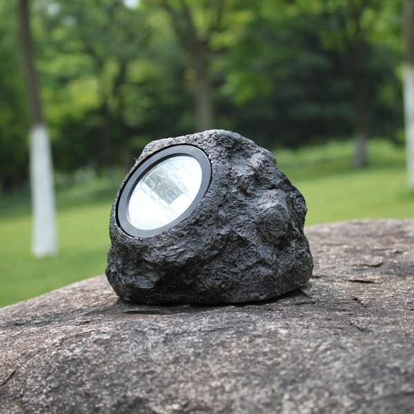 Solar lamp courtyard lamp outdoor simulation stone lamp - Image 5