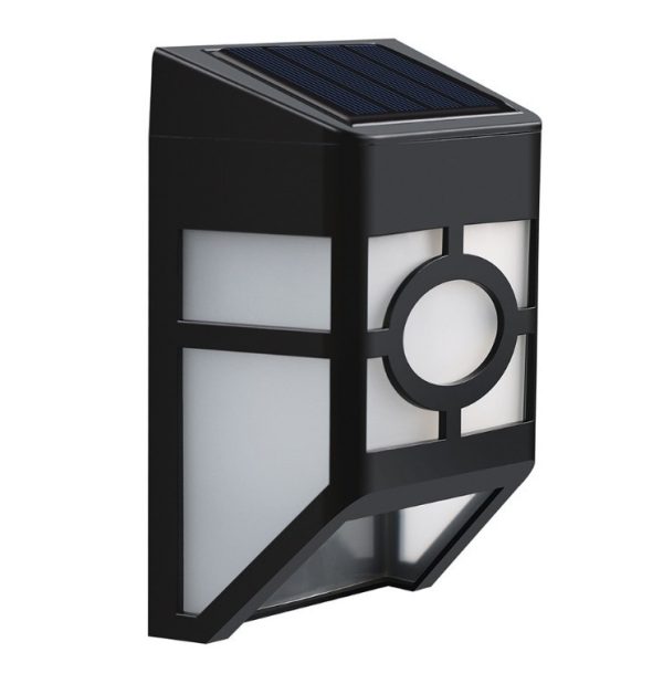 Solar Wall Light 2LED Solar Pane Street Light Decorative Solar Fence Light - Image 3