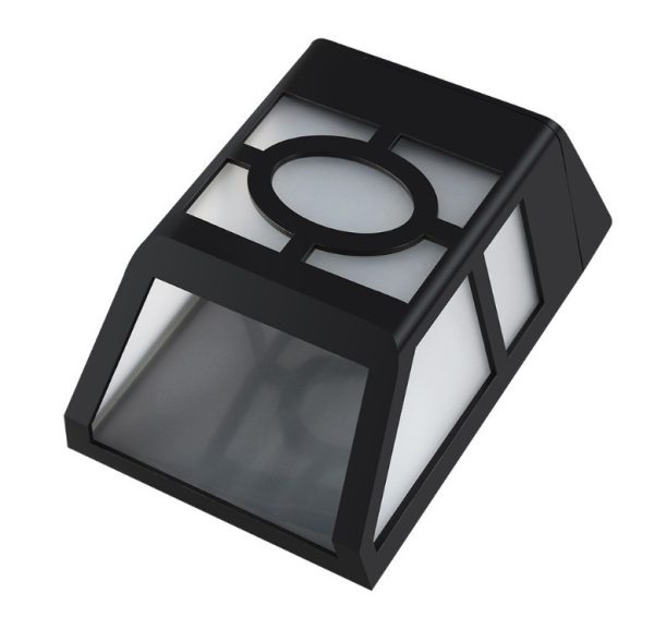 Solar Wall Light 2LED Solar Pane Street Light Decorative Solar Fence Light - Image 4