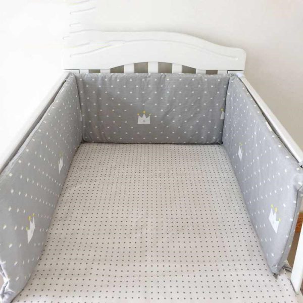 Children'S Bedding, Baby Bed, One-Piece Bed, Pure Cotton, Removable And Washable Anti-Collision Guardrail, Bed Curtain Children's bedding, baby bed, one-piece bed, pure cotton, removable and washable - Image 5