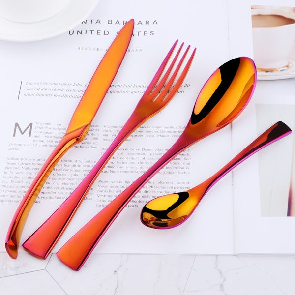 Four-piece stainless steel cutlery - Image 3