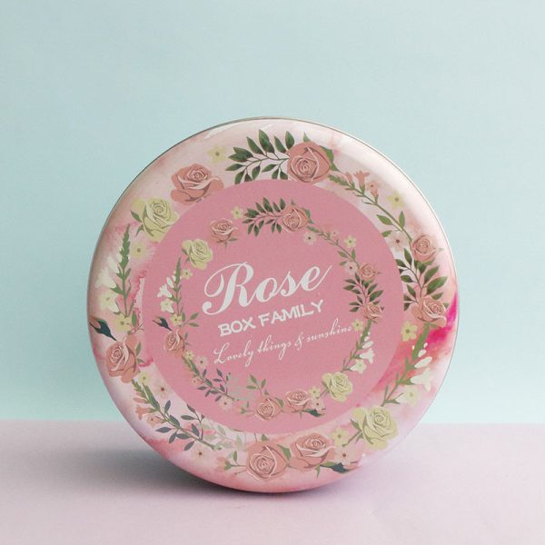 Food Grade Moon Cake Tinplate Tin Box Mousse Cake Tin Box Round Tin Box Wedding Candy Box - Image 2