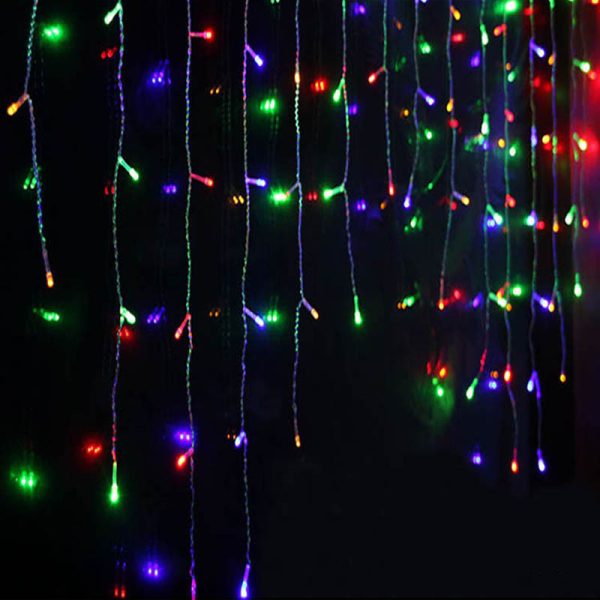 Led Starry Icicle Light String - Image 7