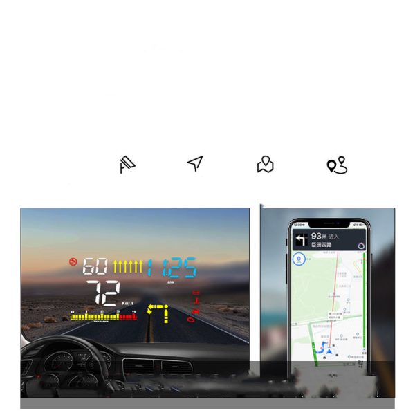 Automobile Obd Speed Navigation Integrated Projector Hud Head-Up Display - Image 5
