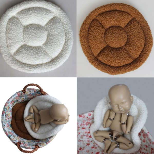 Newborn Photography Prop Mats, Auxiliary Modeling Mats, Baby Photographs, Baby Shaping Blankets - Image 4