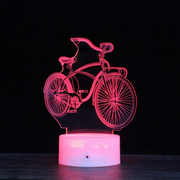 Bicycle series 3d night light