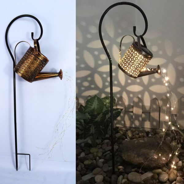 Creative Wrought Iron Solar Garden Light - Image 6