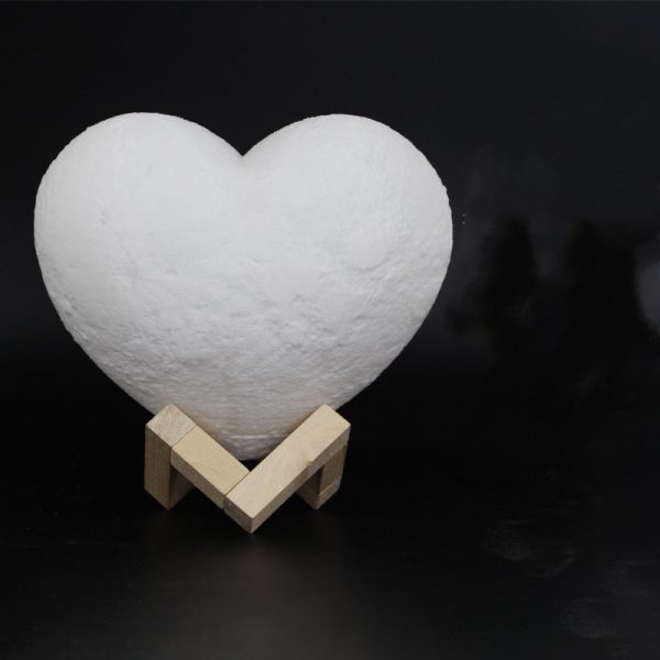 Love Night Light Valentine'S Day Heart-Shaped Moon Light - Image 3