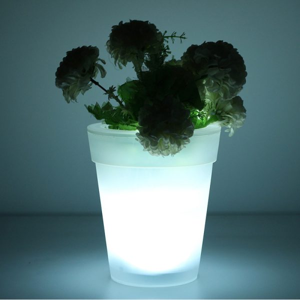 Solar Plastic Flowerpot Outdoor Waterproof - Image 5