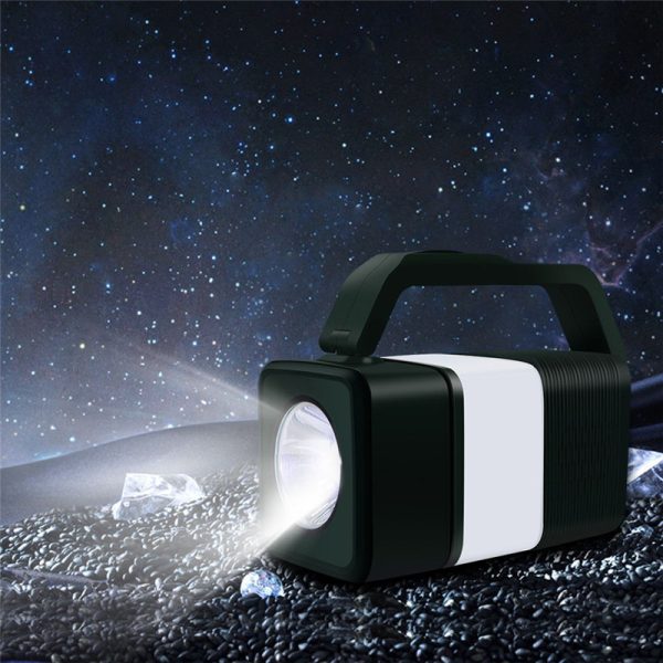 Portable Multi-purpose Rechargeable Audio Camping Lamp - Image 2