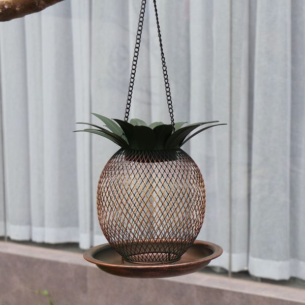 Pineapple Outdoor Hanging Hummingbird Bird Feeder - Image 2